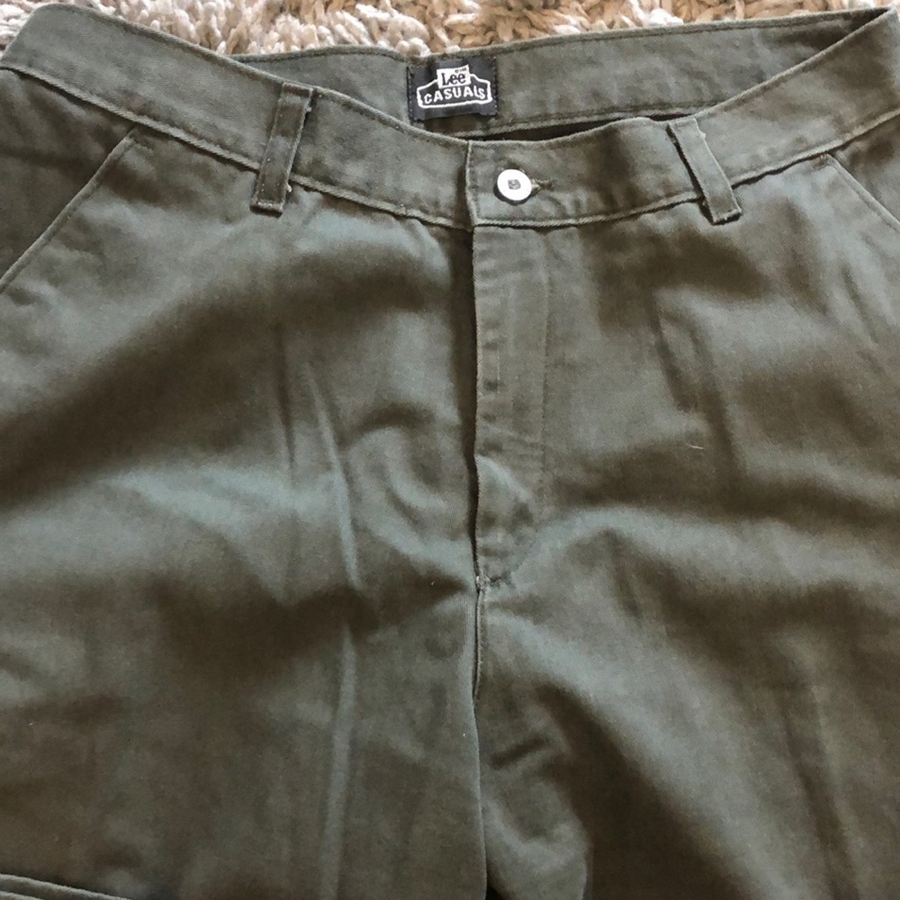 Lee Olive Green Cargo Pants